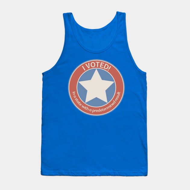 I voted! Tank Top by TroytlePower
